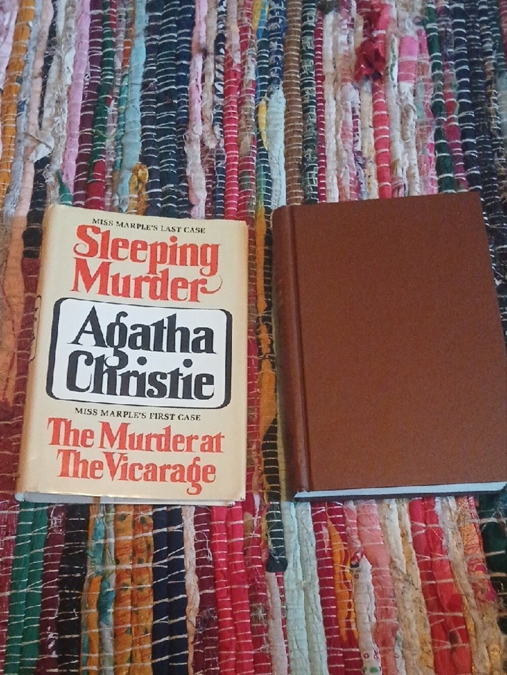 Agatha Christie Vintage 1976 Sleeping Murder & The Murder At The Vicarage - Picture 3 of 9